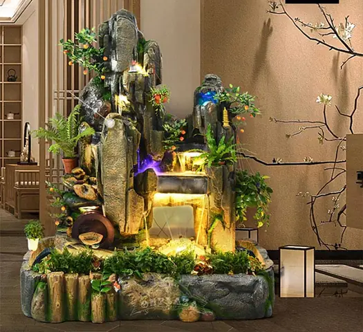 Tiểu Cảnh Thác Nước Mini