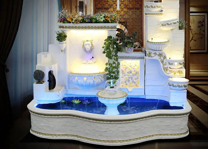 Tiểu Cảnh Thác Nước Mini