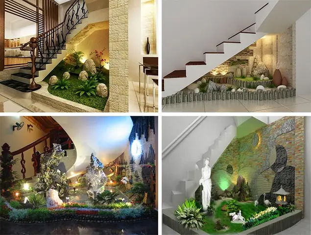 Tiểu Cảnh Gầm Cầu Thang