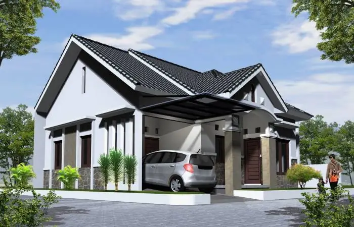 Mẫu Nhà Cấp 4 3 Phòng Ngủ 300 Triệu Mái Tôn