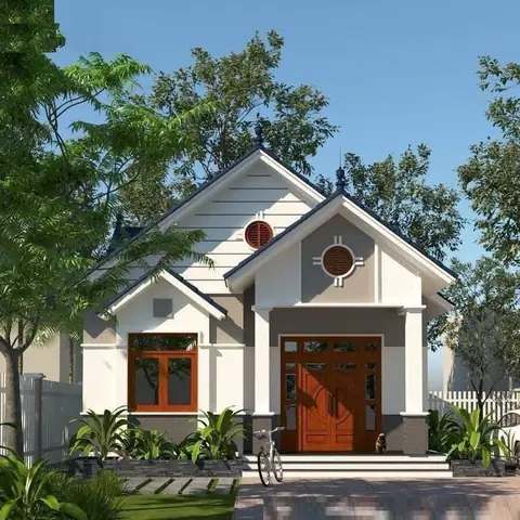 Mẫu Nhà Cấp 4 3 Phòng Ngủ Nông Thôn 300 Triệu