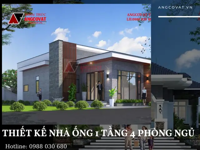 Một Số Mẫu Thiết Kế Nhà Ống 1 Tầng Có 4 Phòng Ngủ Nổi Bật Nhất Năm 2021 Một Số Mẫu Thiết Kế Nhà Ống 1 Tầng Có 4 Phòng Ngủ Nổi Bật Nhất Năm 2021