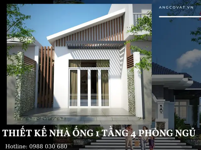 Một Số Mẫu Thiết Kế Nhà Ống 1 Tầng Có 4 Phòng Ngủ Nổi Bật Nhất Năm 2021 Một Số Mẫu Thiết Kế Nhà Ống 1 Tầng Có 4 Phòng Ngủ Nổi Bật Nhất Năm 2021
