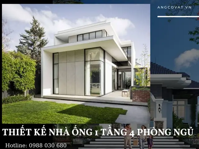 Một Số Mẫu Thiết Kế Nhà Ống 1 Tầng Có 4 Phòng Ngủ Nổi Bật Nhất Năm 2021 Một Số Mẫu Thiết Kế Nhà Ống 1 Tầng Có 4 Phòng Ngủ Nổi Bật Nhất Năm 2021