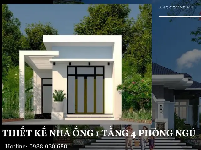 Một Số Mẫu Thiết Kế Nhà Ống 1 Tầng Có 4 Phòng Ngủ Nổi Bật Nhất Năm 2021 Một Số Mẫu Thiết Kế Nhà Ống 1 Tầng Có 4 Phòng Ngủ Nổi Bật Nhất Năm 2021