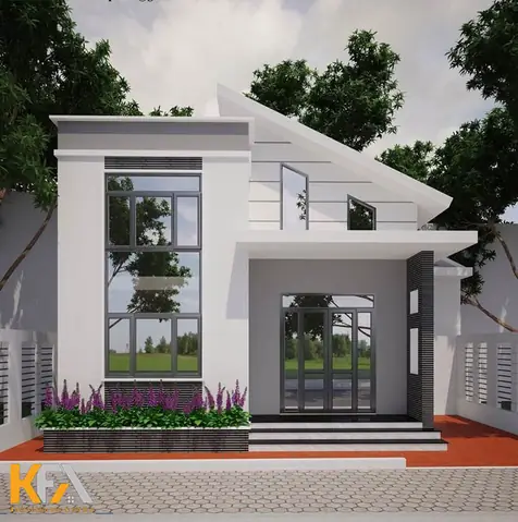 Thiết Kế Mặt Tiền Nhà Ống 5x25m Hiện Đại