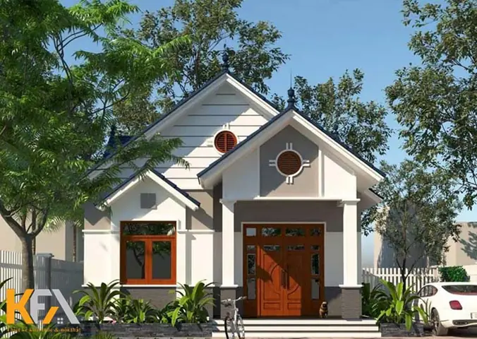 Mẫu Nhà Ống Mặt Tiền 5x25m 1 Tầng Không Gian Xanh