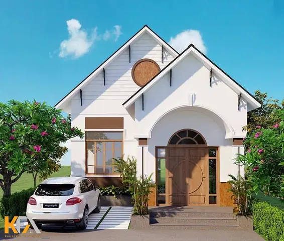 Nhà Ống 5x25m Có Gara Ô Tô