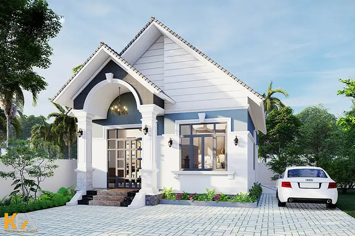 Thiết Kế Mặt Tiền Nhà Ống 5x25m Hiện Đại