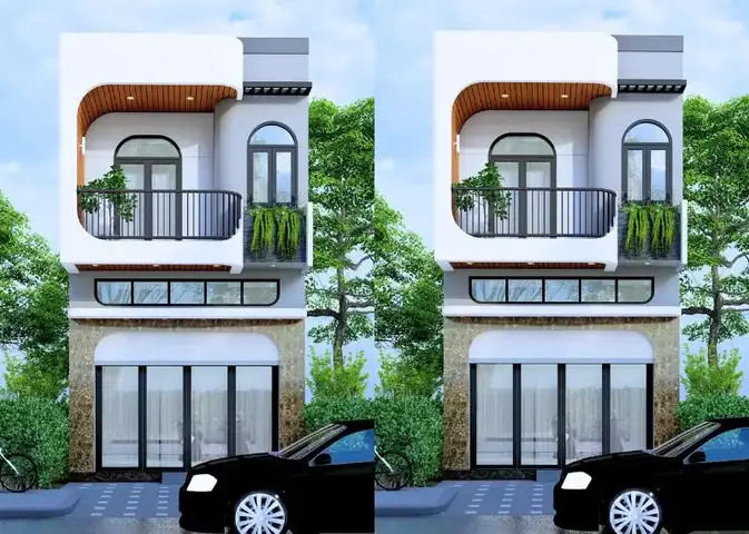 Thiết Kế Nhà 6x18m Gác Lửng Với Cách Phối Màu Đẹp Mắt