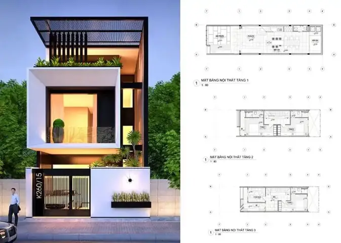 Tham Khảo Bản Vẽ Thiết Kế Nhà 6x18m Với Nội Thất Tối Ưu