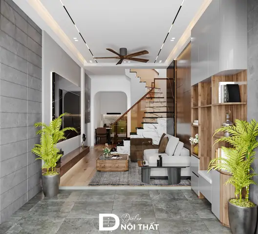 Mẫu Thiết Kế Nội Thất Nhà Phố Trẻ Trung, Hiện Đại Của Chị Quỳnh – Ninh Bình Mẫu Thiết Kế Nội Thất Nhà Phố Trẻ Trung, Hiện Đại Của Chị Quỳnh – Ninh Bình