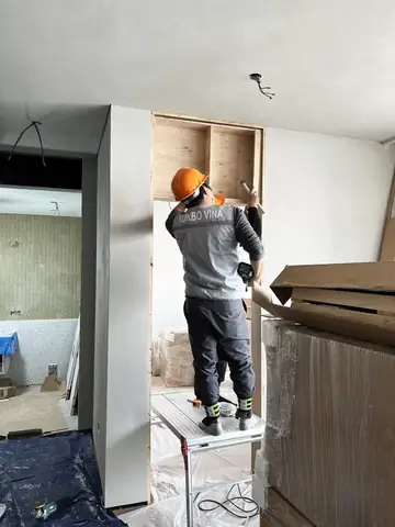 Hình Ảnh Lắp Đặt Tại Công Trường Lotte Võ Chí Công