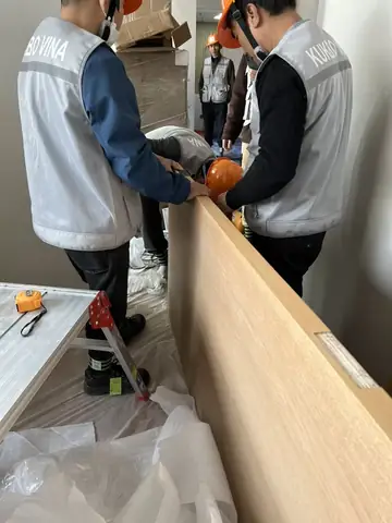 Hình Ảnh Lắp Đặt Tại Công Trường Lotte Võ Chí Công