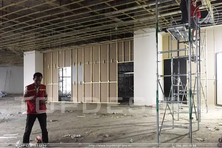 Thi Công Nội Thất Văn Phòng Coworking Campus-k, Song Da Buidling, Mễ Trì, Hn