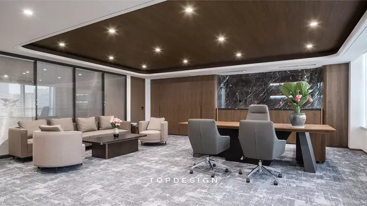 Thiết Kế Thi Công Nội Thất Văn Phòng – Phòng Giám Đốc