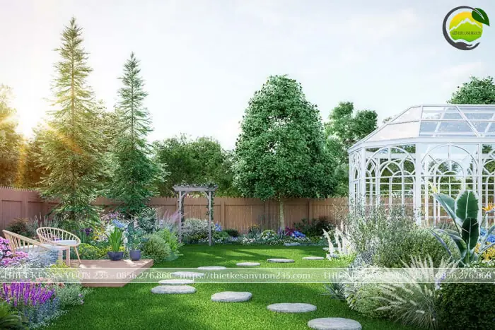 Mẫu Sân Vườn Tiểu Cảnh Đẹp, Đơn Giản