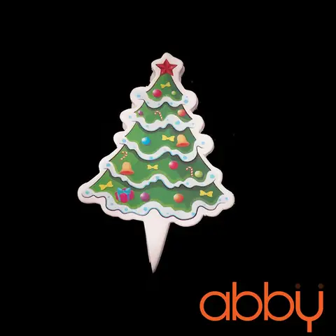 Topper Trang Trí Bánh Hình Cây Thông (50 Chiếc) - Abby - Đồ Làm ...