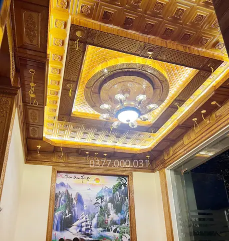 Lưu Ý Khi Làm Trần Gỗ Cho Nhà Cấp 4