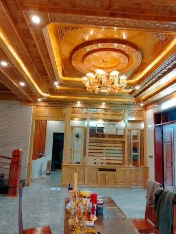 Lưu Ý Khi Làm Trần Gỗ Cho Nhà Cấp 4
