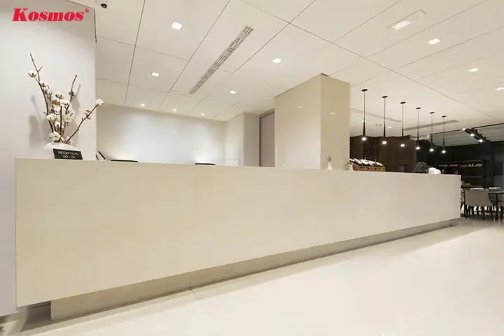 La Phông Thạch Cao Trần Thả Dùng Cho Sảnh Khách Sạn