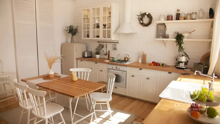 9+ Nguyên Tắc Bố Trí Bàn Ăn Trong Bếp Chuẩn Theo Phong Thủy