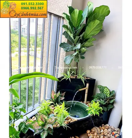 Trang Trí Ban Công Chung Cư D' Capital