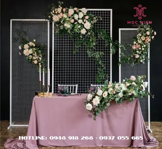 Đơn Vị Trang Trí Bàn Gallery Đám Cưới Đẹp Nhất Năm 2023 Đơn Vị Trang Trí Bàn Gallery Đám Cưới Đẹp Nhất Năm 2023