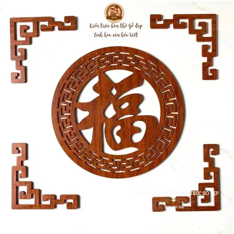 Bộ Viền Chữ Trang Trí Bàn Thờ Là Một Bộ Phụ Kiện