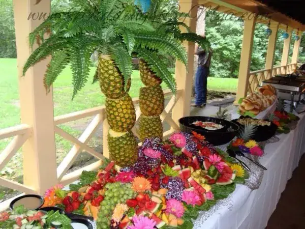 Cây Cọ Dứa Trang Trí Bàn Tiệc | Miumiucooking