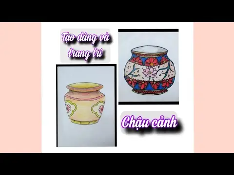 Cách Vẽ Trang Trí Chậu Hoa Trong Môn Mĩ Thuật Lớp 8? Cách Vẽ Trang Trí Chậu Hoa Trong Môn Mĩ Thuật Lớp 8?