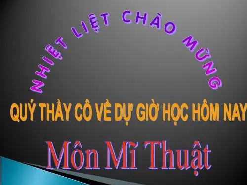 Trang Trí Chiếc Khăn Để Đặt Lọ Hoa - Mỹ Thuật 6 - Nguyễn Thị Thực ...
