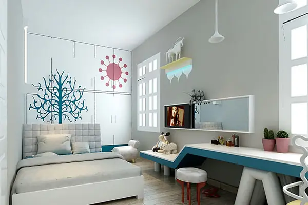 1/ Sử Dụng Decal Trang Trí