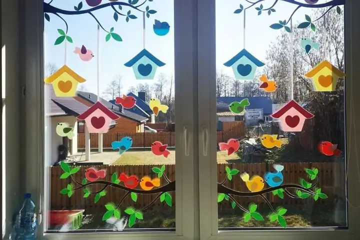 Tham Khảo Một Số Mẫu Trang Trí Cửa Sổ Bằng Giấy Đẹp Tham Khảo Một Số Mẫu Trang Trí Cửa Sổ Bằng Giấy Đẹp