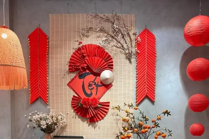 6mẫu Trang Trí Tết Trong Nhà