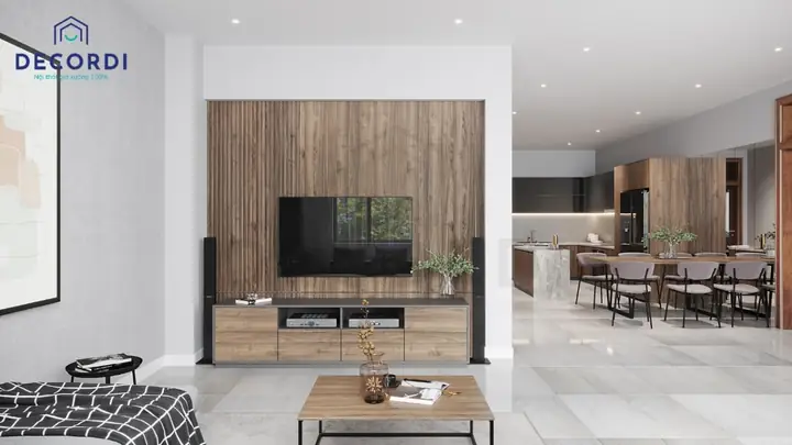 Tổng Hợp Mẫu Lam Gỗ Trang Trí Phòng Khách Đẹp, Sang Trọng