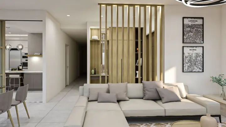 Tổng Hợp Mẫu Lam Gỗ Trang Trí Phòng Khách Đẹp, Sang Trọng