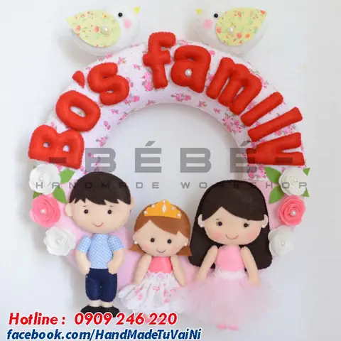 Quà Tặng Sinh Nhật Handmade Bos Family