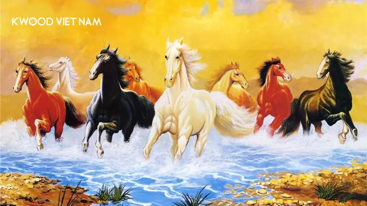 Tranh Bát Mã Truy Phong