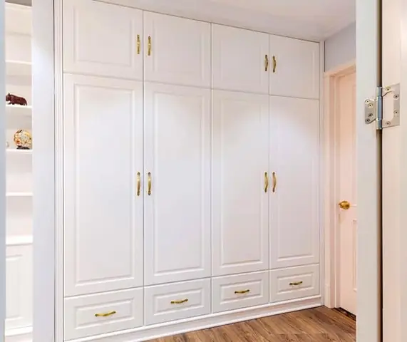 Kích Thước Tủ Quần Áo Âm Tường Gỗ Tự Nhiên