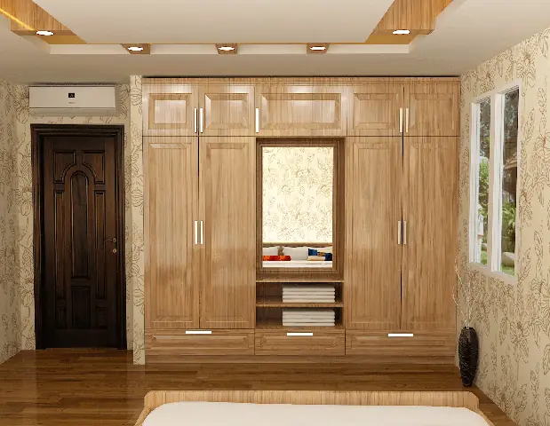 Tủ Quần Áo Từ Gỗ Xoan Cao Cấp