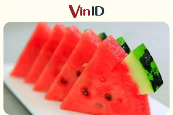 Cắt Dưa Hấu Hình Cây Thông Cắt Dưa Hấu Hình Cây Thông