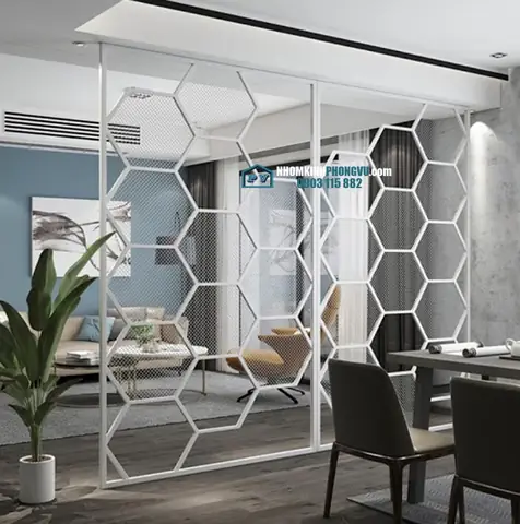 Vách Ngăn Cầu Thang Bằng Sắt