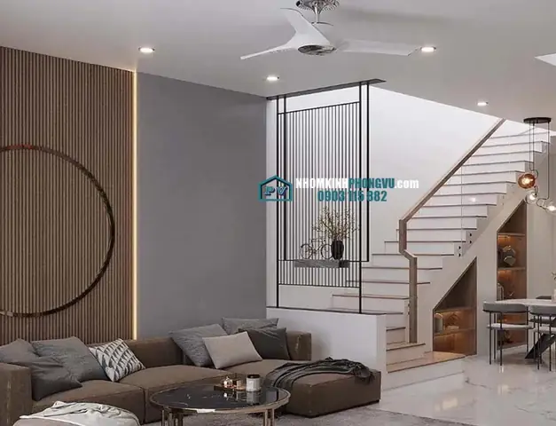 Hình Ảnh 41+ Mẫu Vách Ngăn Cầu Thang Bằng Sắt Đẹp