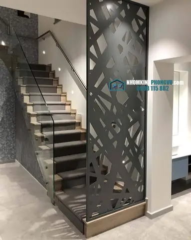 Hình Ảnh 41+ Mẫu Vách Ngăn Cầu Thang Bằng Sắt Đẹp