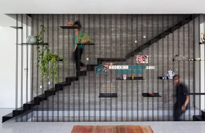 Hình Ảnh 41+ Mẫu Vách Ngăn Cầu Thang Bằng Sắt Đẹp