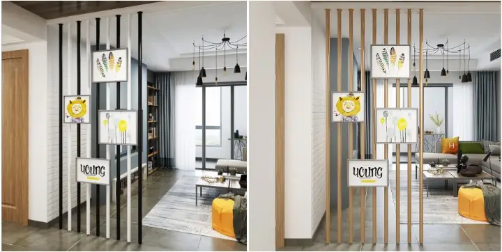 Cách Lựa Chọn Vách Ngăn Phòng Khách Bằng Sắt Hộp Phù Hợp Với Không Gian Nhà?