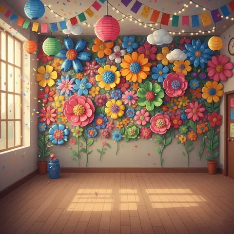 🌈 Gợi Ý Những Mẫu Tranh Trang Trí Hội Trường Ấn Tượng