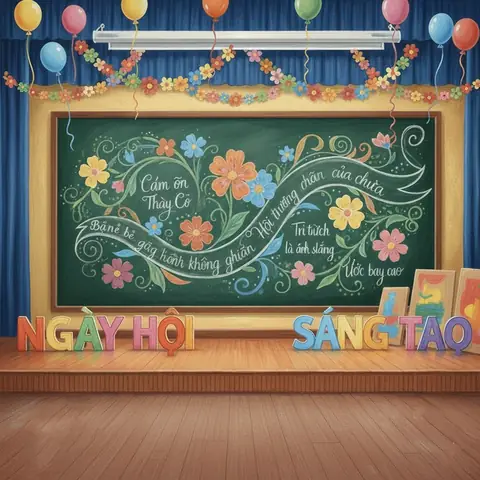 🌈 Gợi Ý Những Mẫu Tranh Trang Trí Hội Trường Ấn Tượng