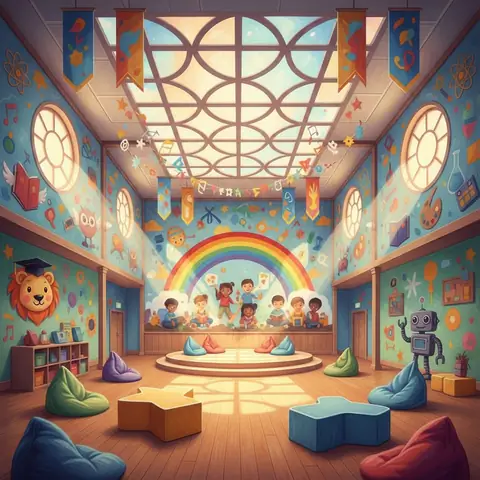 🌈 Gợi Ý Những Mẫu Tranh Trang Trí Hội Trường Ấn Tượng